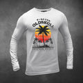 Old Season Tropical Escape T-shirt à manches longues Retro Logo