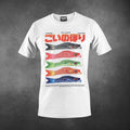 Old Season Koi Flag T-shirt Retro Logo