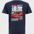 T-shirt Flashback Racer Backprint